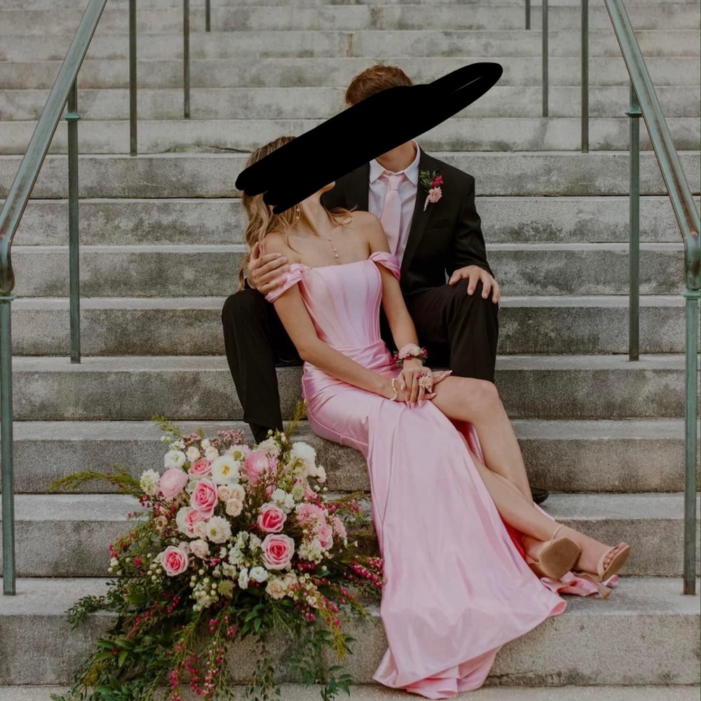 Sophia Thomas Light Pink Prom Dress #7022 in size 0